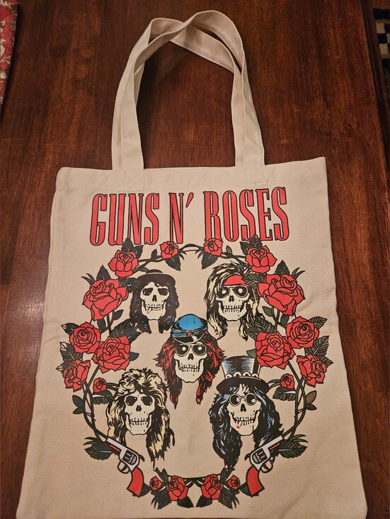 Guns N' Roses Handbags - Guns N' Roses Tote Bag (2023) NWOT